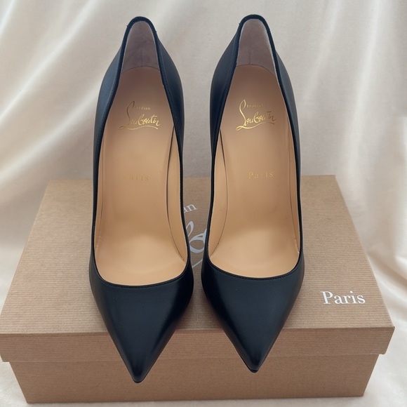 Christian Louboutin Pigalle Black Heels - Picture 3 of 11